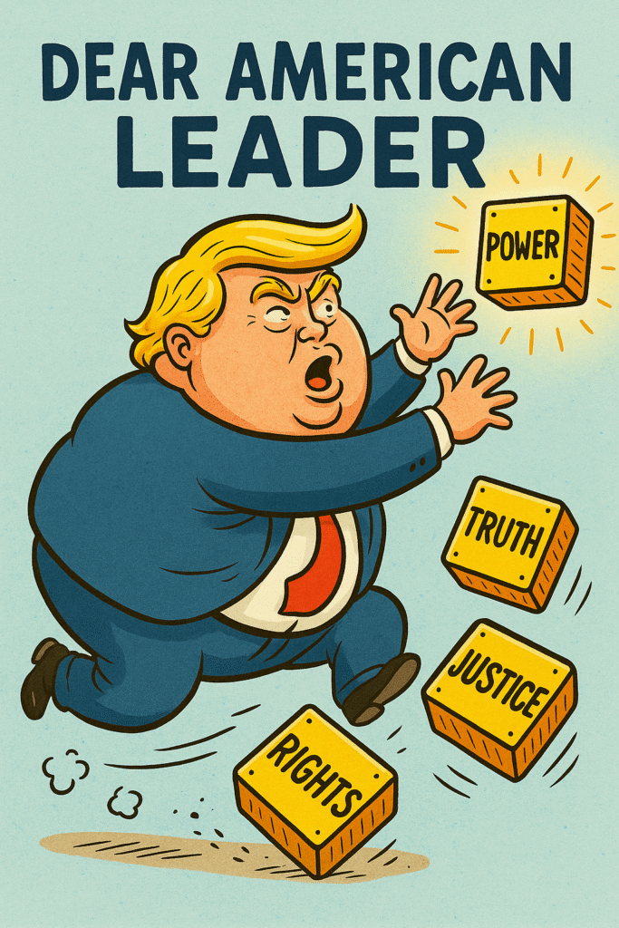 Trump portrayed as controlling Intel and threatening bloggers’ voices