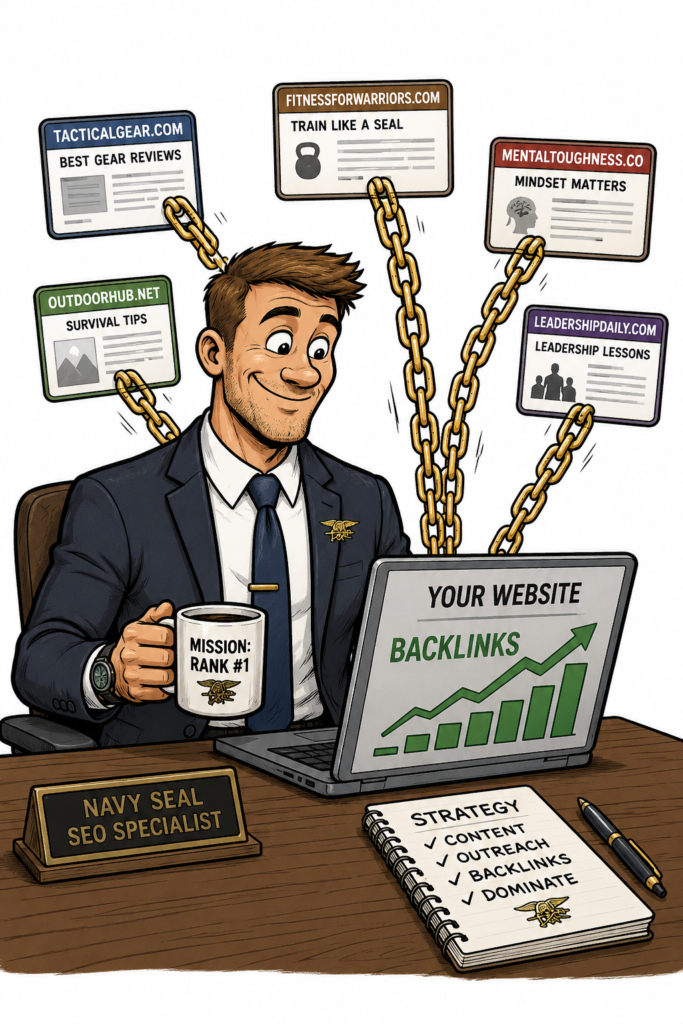 SEO performance report with keyword ranking data, visibility score, SERP features, and competitor insights.