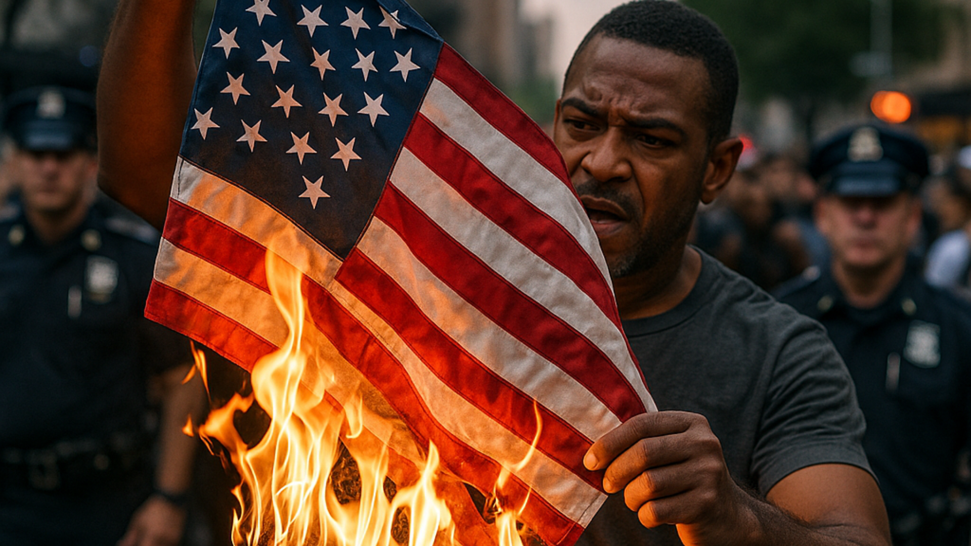 Flag Burning, Free Speech, and the Death of American Freedom in 2025