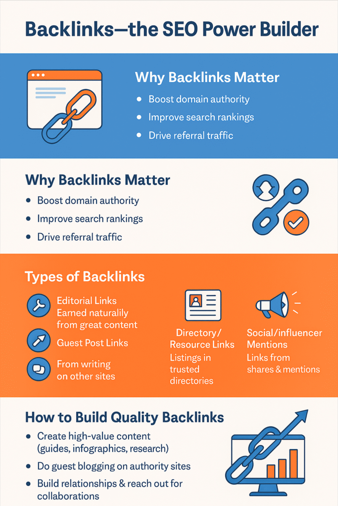 Backlink outreach email example used to build SEO authority for small businesses.