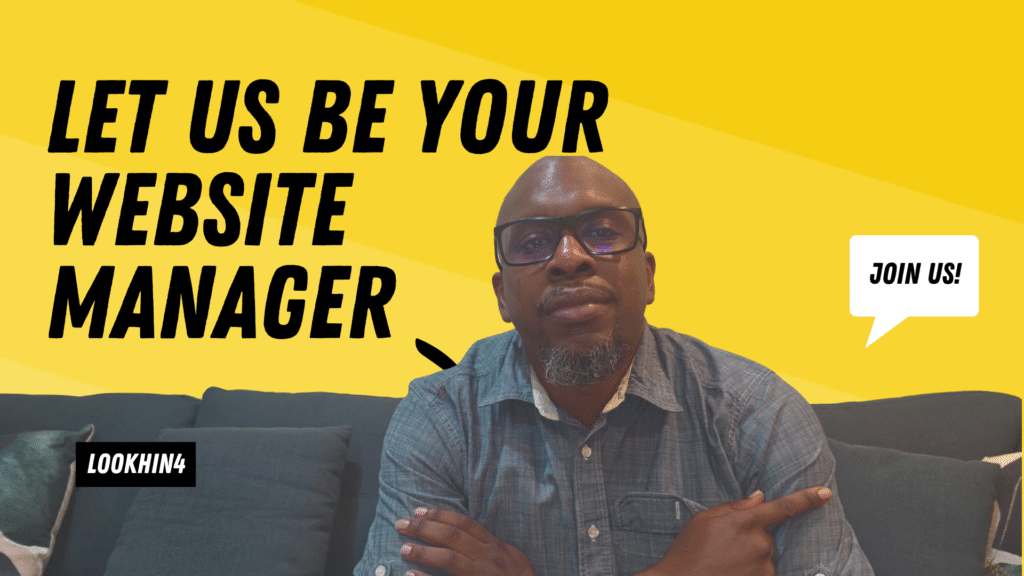 Let Us manage your Website