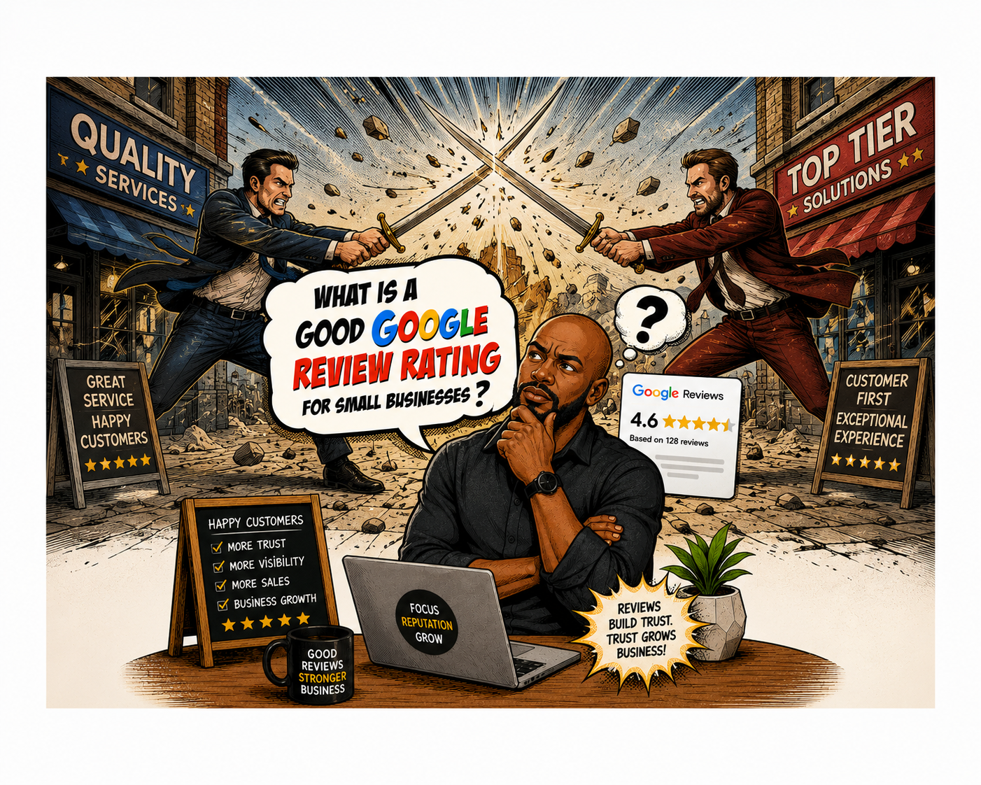 What Is a Good Google Review Rating for Small Businesses?