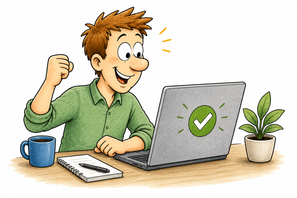 Website service page connected to a local business listing with reviews, map pin, and contact icons.