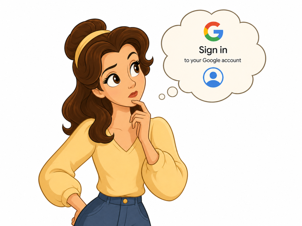 Google Business Profile review section with star rating and feedback options.