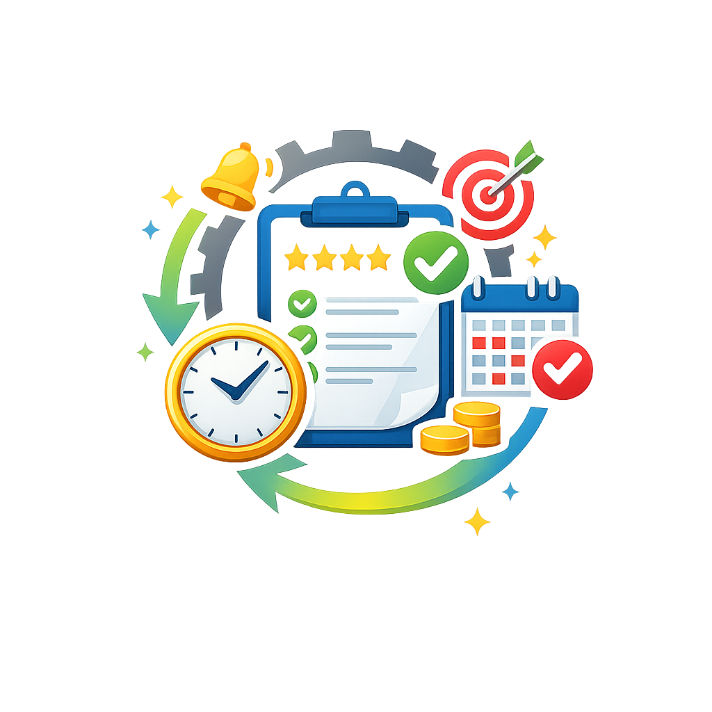 Google Family Link clock graphic showing time control, daily limits, reminders, and planning tools for better child screen time management.