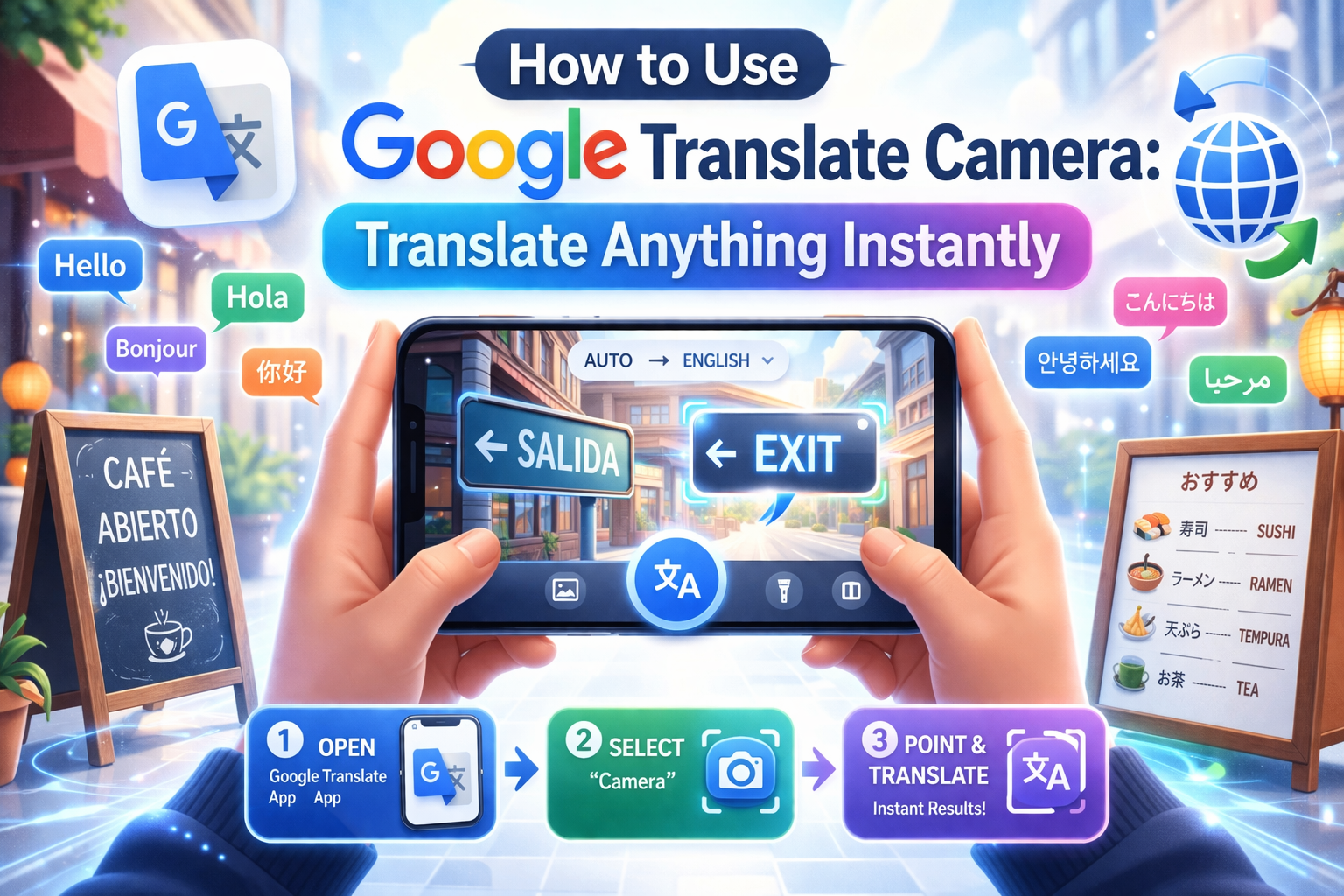 Best Ways Businesses Use Google Translate Camera to Improve Google Reviews & Local SEO