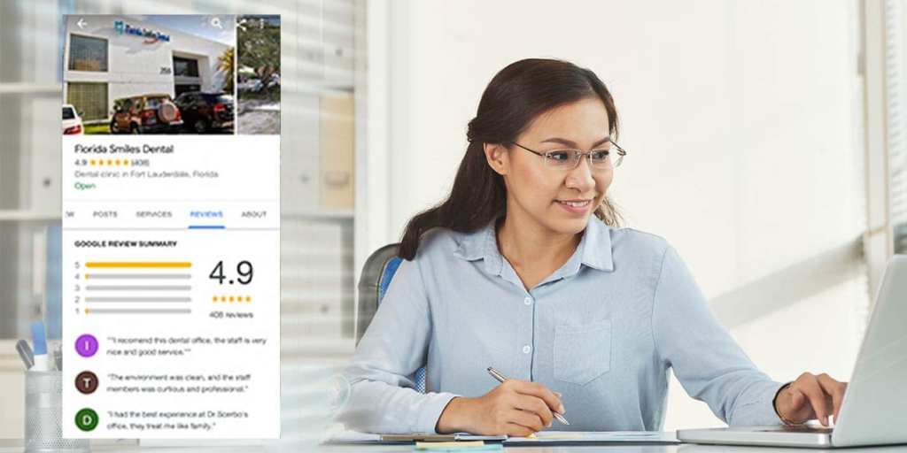 Dentists use Google review management to improve online reputation, increase patient inquiries, and support steady dental practice growth.