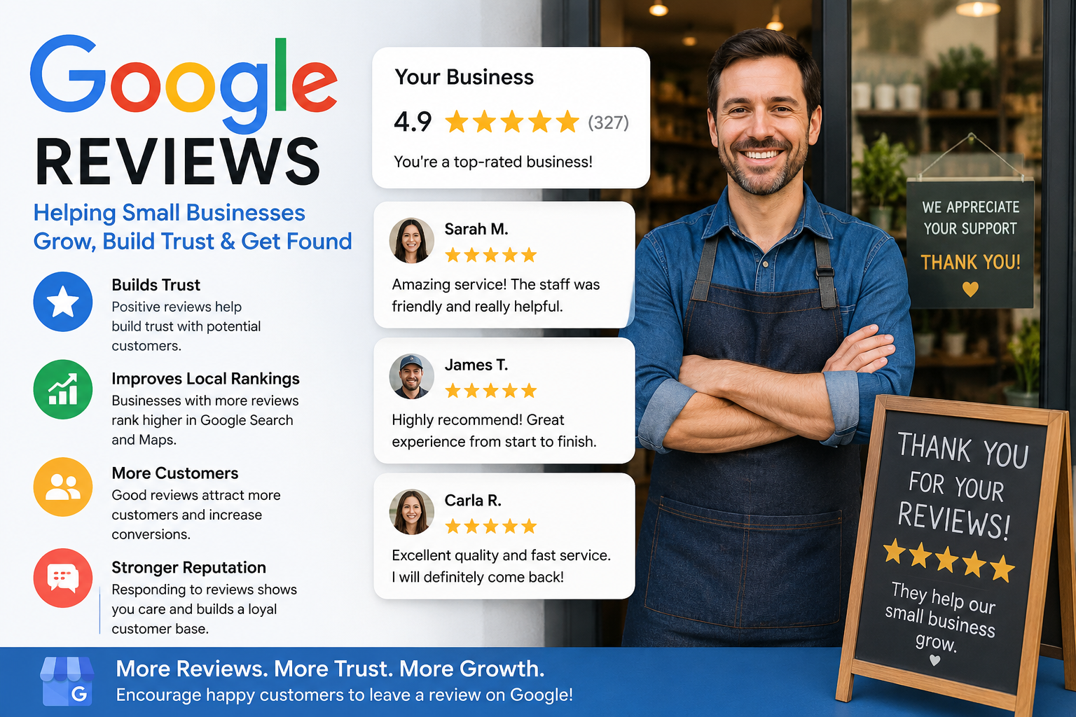 Improve Local SEO With Better Reviews for Your Service Business
