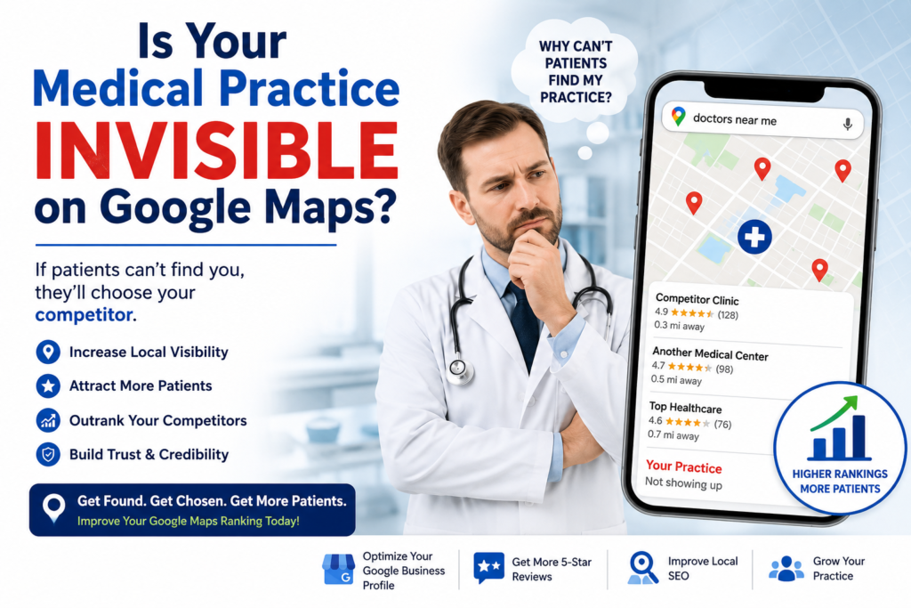 Medical practice improving Google reviews for NYC healthcare services through Local SEO and reputation management.