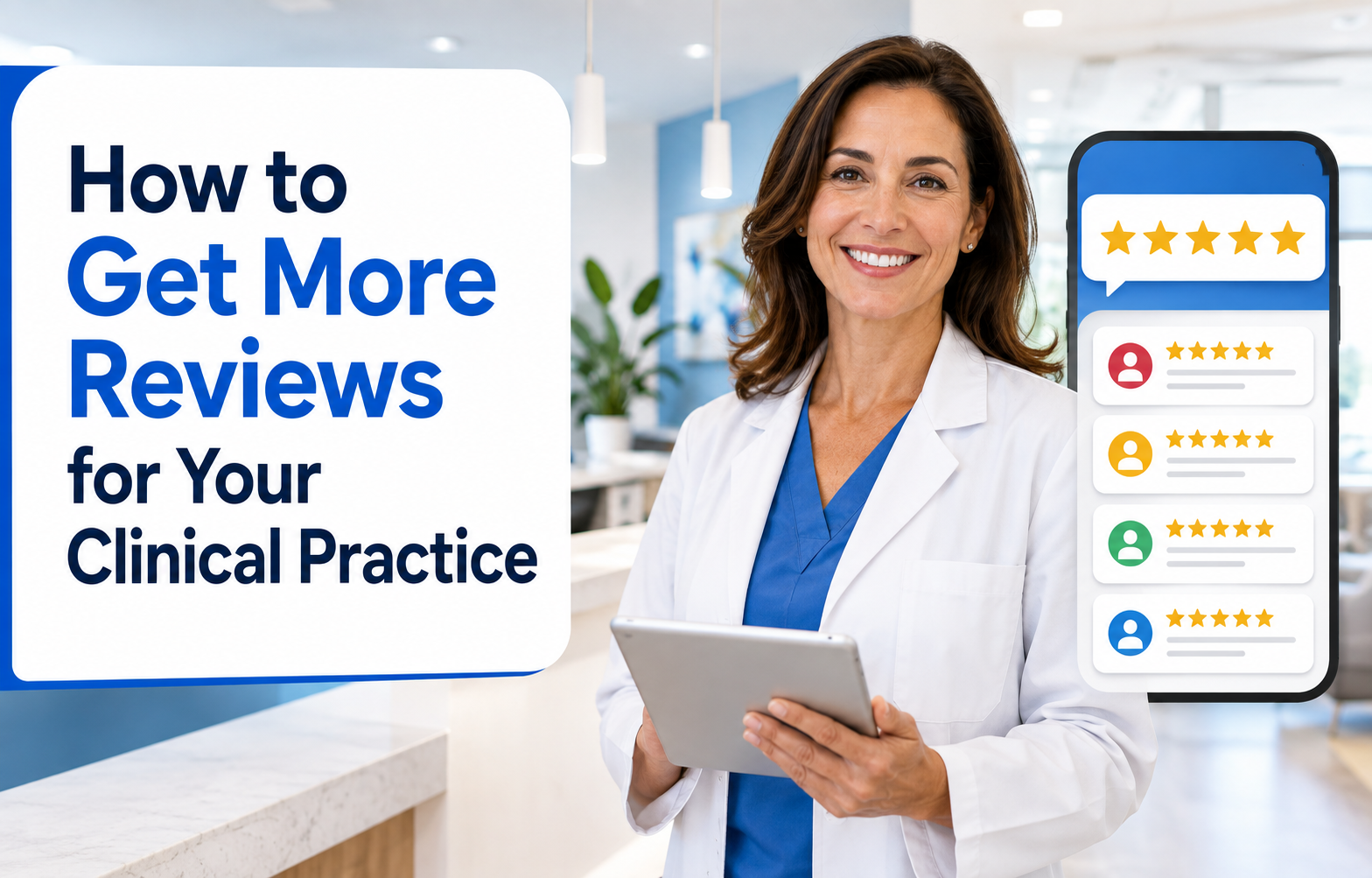 How to Get More Reviews for Your Clinical Practice