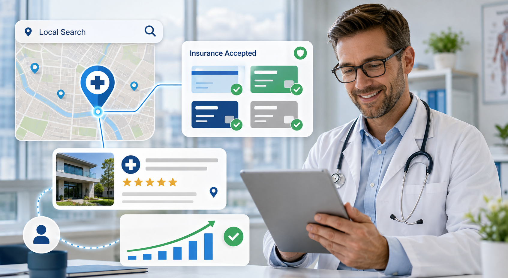 How Accepted Insurance Plans Can Strengthen Medical Local SEO